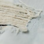 repairing damaged velvet fabric