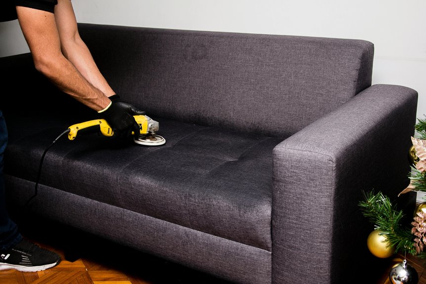 sofa cleaning and maintenance