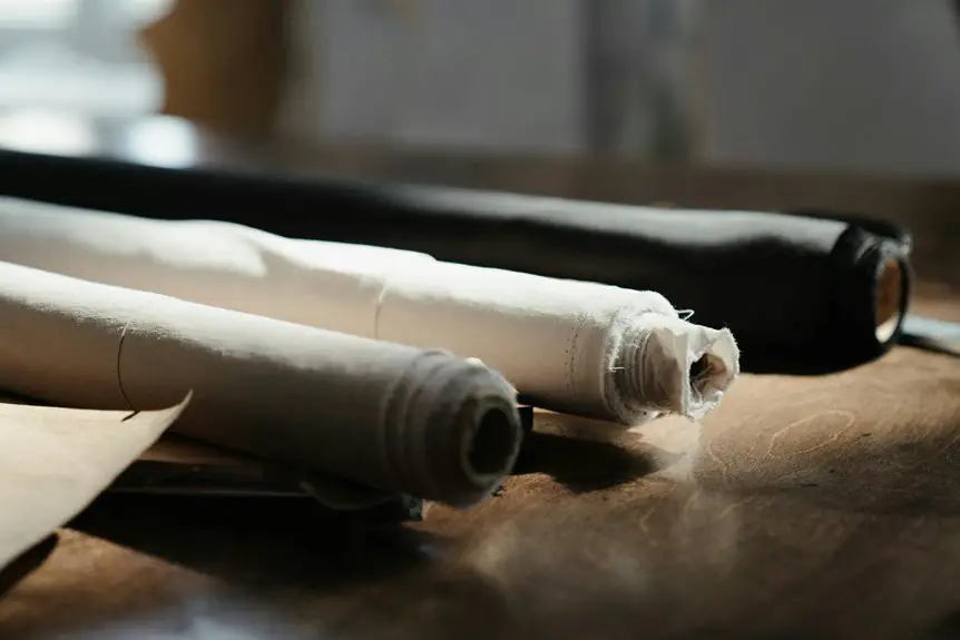 tetron fabric roll length