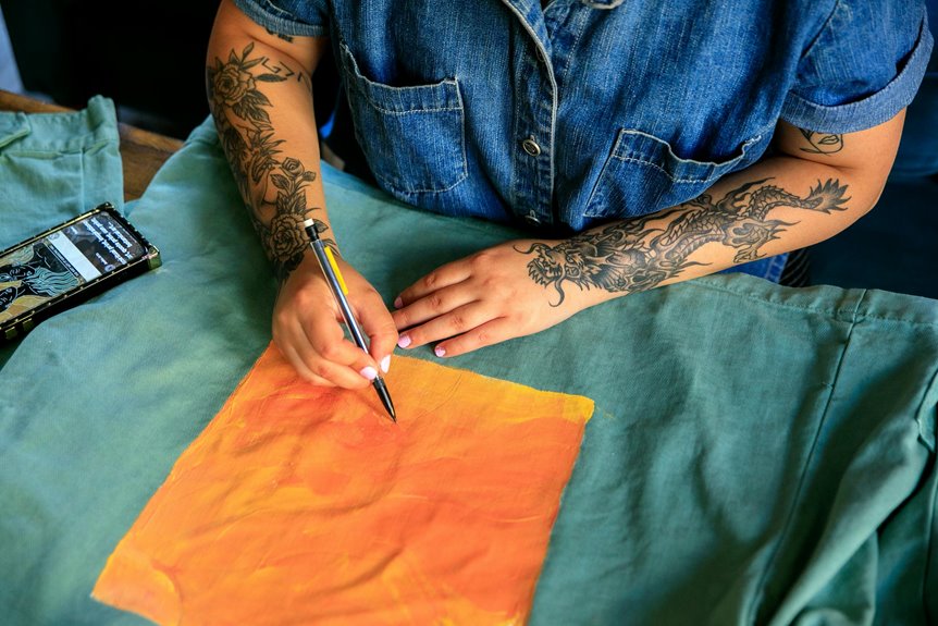 velvet fabric color transformation