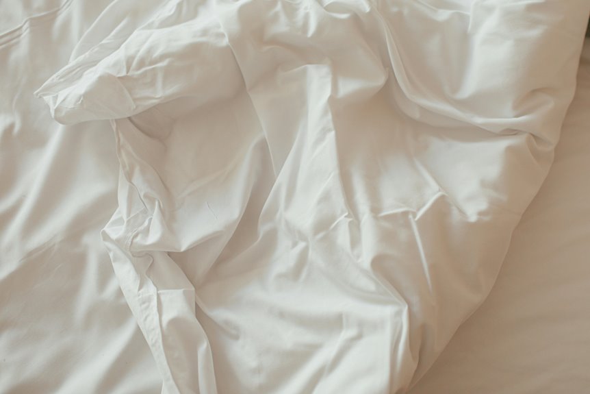 cotton percale wrinkle potential