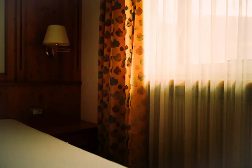curtains complementing furniture style