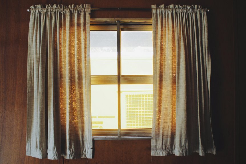 hemming casement fabric curtains
