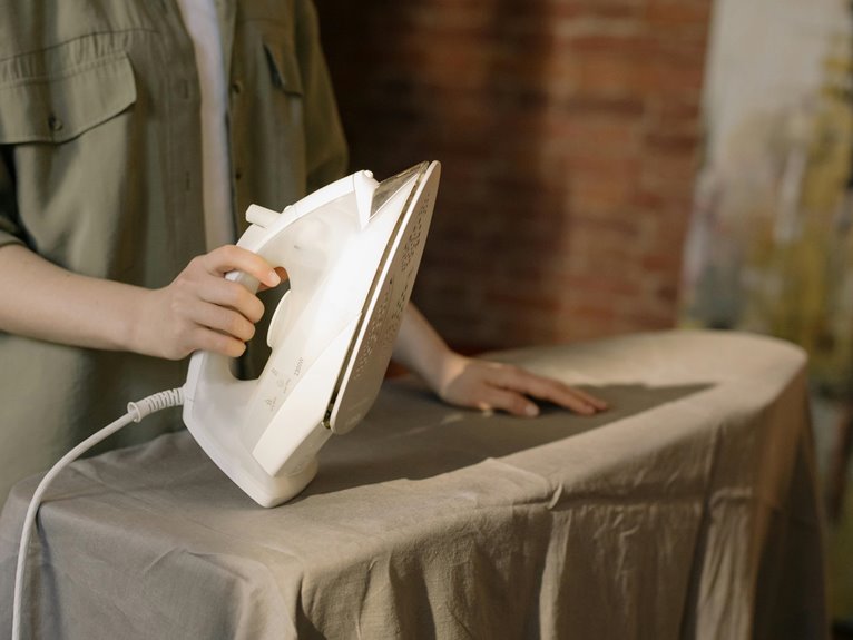 polyamide fabric ironing advice