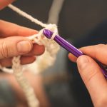 repairing angora knit hole