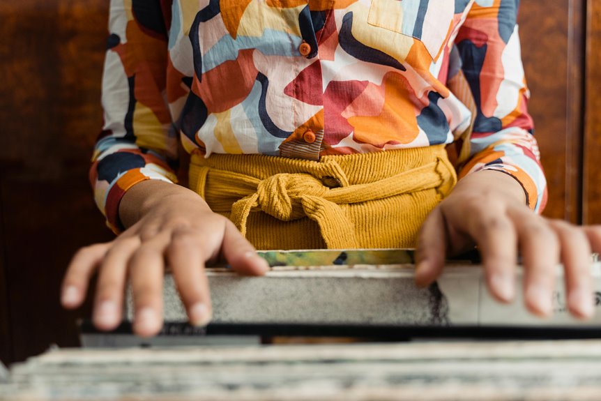 sewing decorative corduroy touches