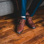 shoe polish on leather