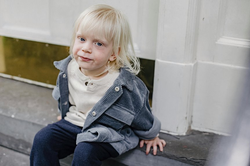wash corduroy sherpa jacket