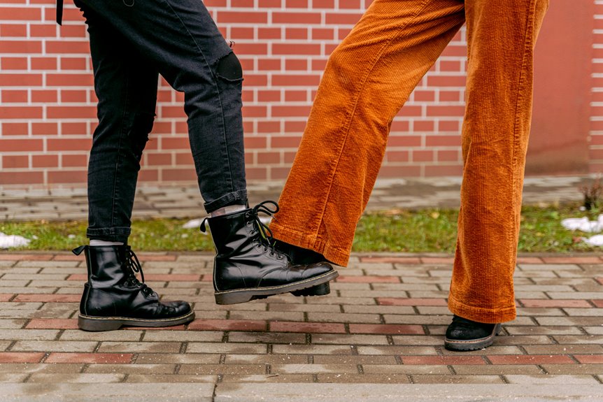 winter white corduroy styling